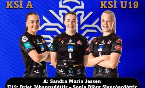 Nóg að gera hjá landsliðskonunum okkar