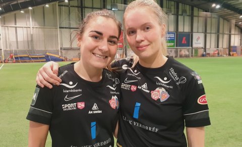 Andrea Mist Pálsdóttir og Margrét Árnadóttir.