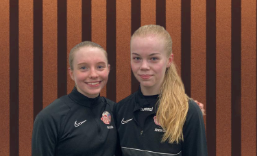 Krista Dís Kristinsdóttir og Anna Guðný Sveinsdóttir sáu um að skora mörkin fyrir Þór/KA í dag.
