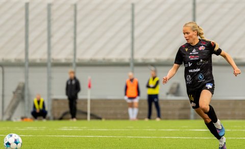 Margrét Árnadóttir skoraði eina mark Þórs/KA í 1-2 tapi gegn Fram í gær. Myndin er úr fyrri leik lið&hellip;