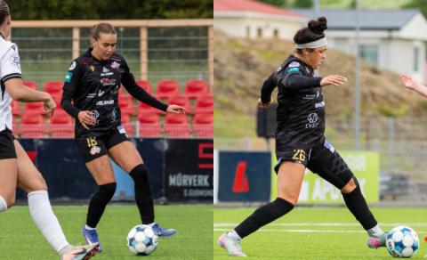 Bríet Jóhannsdóttir og Erin Flurey skoruðu fyrir Þór/KA gegn Stjörnunni, en það dugði ekki til því S&hellip;