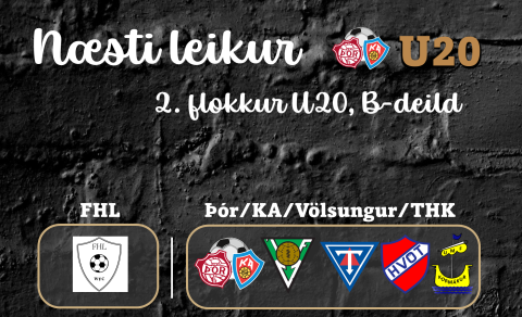 U20: Fyrsti leikur hjá okkar liði í B-deildinni