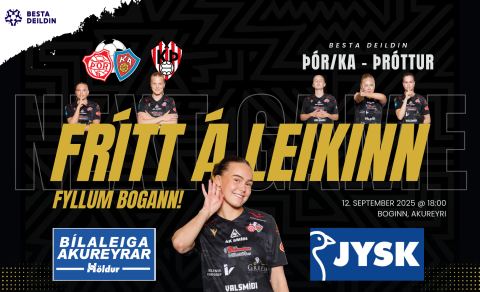 Besta deildin: Frítt á leik í boði JYSK og Bílaleigu Akureyrar