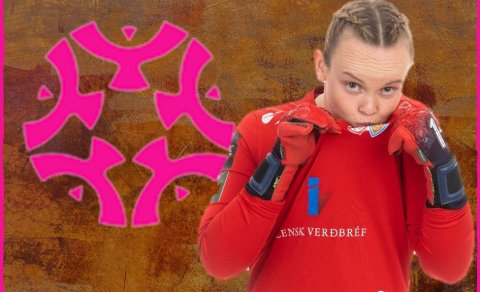 Harpa var frábær í markinu gegn Val.