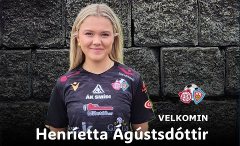 Henríetta Ágústsdóttir er mætt í svörtu Þór/KA-treyjuna.
- - -