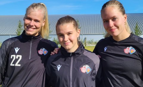 Þrjár öflugar sem hafa undirritað nýja samninga að undanförnu. Hulda Ósk Jónsdóttir, Karen María Sig…