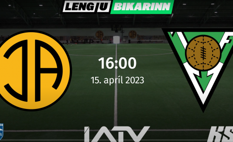 Skjáskot úr útsendingu ÍA TV á YouTube.