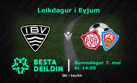 Leikur í Eyjum í dag