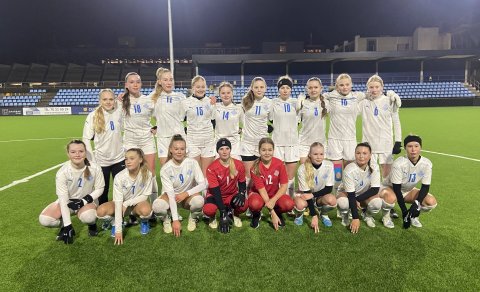 Norðurlandsúrvalið ásamt þjálfurum.