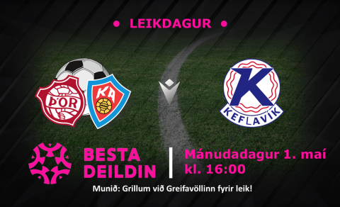 Fyrsti heimaleikurinn í dag