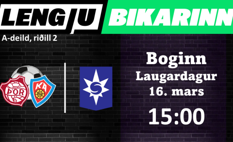 Lengjubikarinn: Tökum á móti Stjörnunni í dag