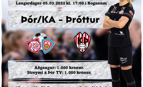 Aðgangur: 1.000 krónur fyrir fullorðna.
Streymi: 1.000 krónur.
Agóðu rennur í ferðasjóð leikmanna.