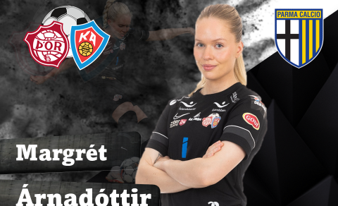 Margrét Árnadóttir er orðin leikmaður Parma Calcio 1913 á Ítalíu.