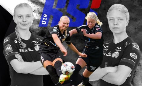 Jakobína Hjörvarsdóttir og Ísfold Marý Sigtryggsdóttir verða í eldlínunni með U19 landsliðinu næstu …