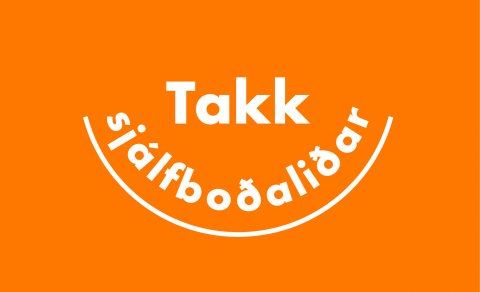 Bestu þakkir til sjálfboðaliða!