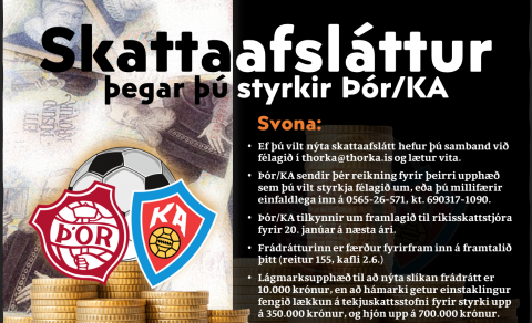 Styrkur veitir skattaafslátt