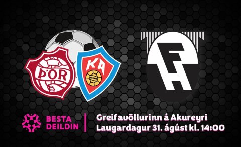 Besta-efri-deildin: Þór/KA tekur á móti FH á laugardag kl. 14
