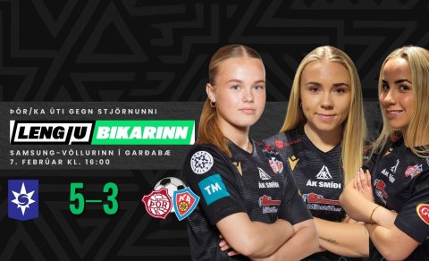 Lengjubikarinn: Tap í markaleik í Garðabænum