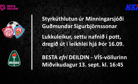 Styrkveiting úr Minningarsjóði Guðmundar Sigurbjörnssonar
