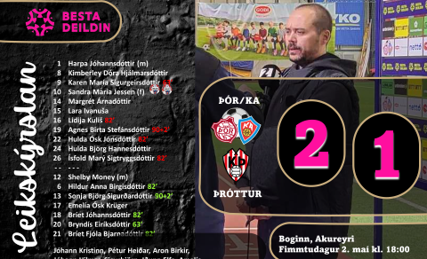 Sigur í gær og Sandra með tvö