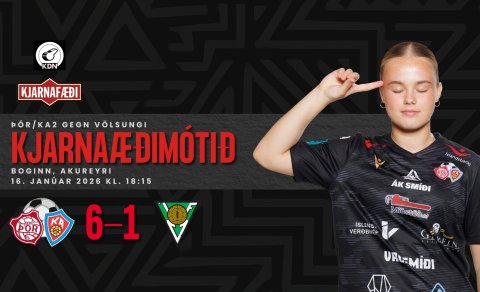 Kjarnafæðimótið: Þór/KA2 með sigur í fyrsta leik