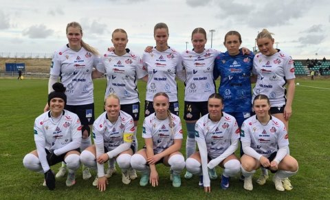 Byrjunarliðið okkar í leiknum í Njarðvík.