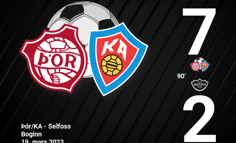 Sjö mörk, sigur og sæti í undanúrslitum