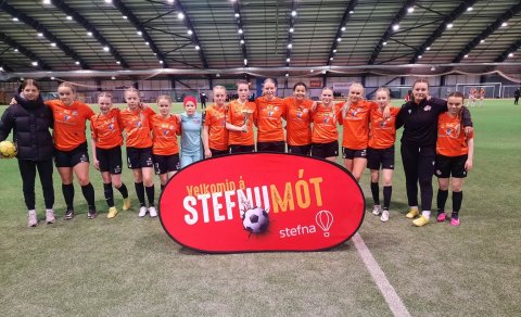 Þór/KA4 eru Stefnumótsmeistarar 2023. Myndin er af Facebook-síðu mótsins. Sjá nafnalista í fréttinni…