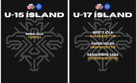 Ellefu úr okkar röðum í landsliðsverkefnum á næstunni