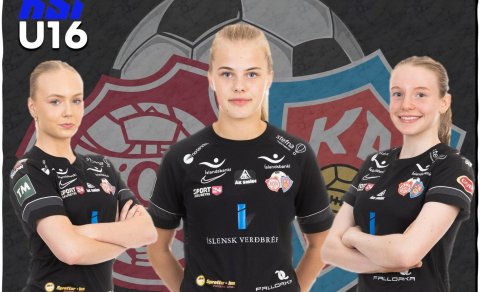 Þrjár valdar í verkefni með U16