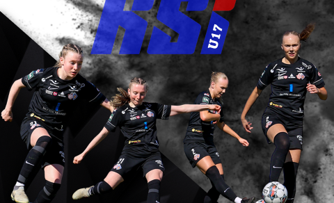 Krista Dís Kristinsdóttir og Angela Mary Helgadóttir æfa með U17 landsliðinu í janúar.