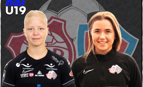 Ísfold Marý og Unnur í U19