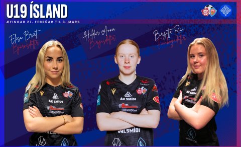 U19 landsliðshópur: Þrjár frá Þór/KA
