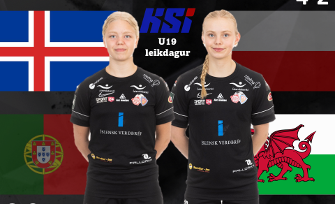 U19: Ísland - Wales í dag