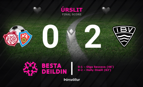 Færin nýttust ekki og tap gegn ÍBV